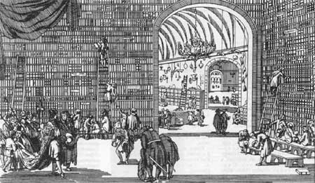 Императорская библиотека. Зал раритетов. Вена. Ок. 1711.