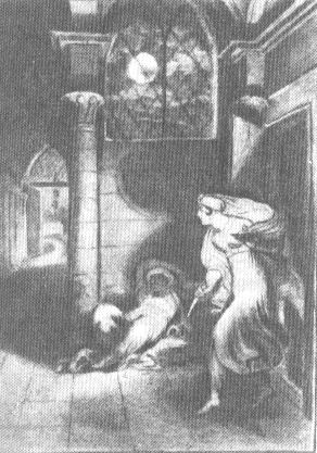 Иллюстрация к поэмк А. С. Пушкина 'Бахчисарайский фонтан'. 1832.